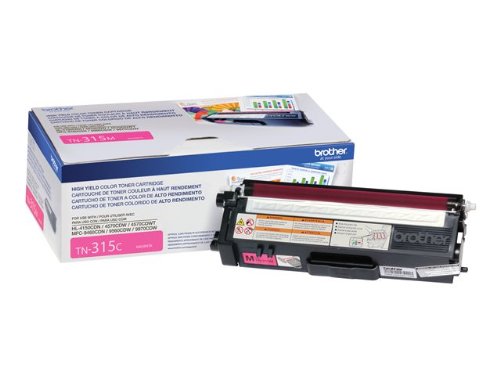 Brother TN-315M Toner Cartridge ( Magenta , 1-Pack )