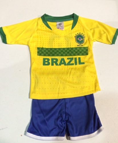 Kids Brazil Soccer Jersey