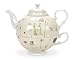 Portmeirion Laura Stoddard Up the Garden Path Tea for One 12 oz.