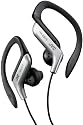 Jvc Haeb75s Sports Ear Clip Headphones with Adjustable Clip - Silver