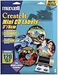 Maxell 191027 - Lk6 120 Mini Cd Labels