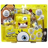 SpongeBob Squarepants Poseable Pal Playset Switch Em Up ~ Jakks Pacific & Flying...