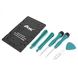 uxcell　スクリュードライバーセット　ねじ回しセット　リペアツール　プラスチックレバー　 1個 トルックスドライバー 1個フィリップスドライバー 2個プラスチックレバー 1個吸盤 1個プレート