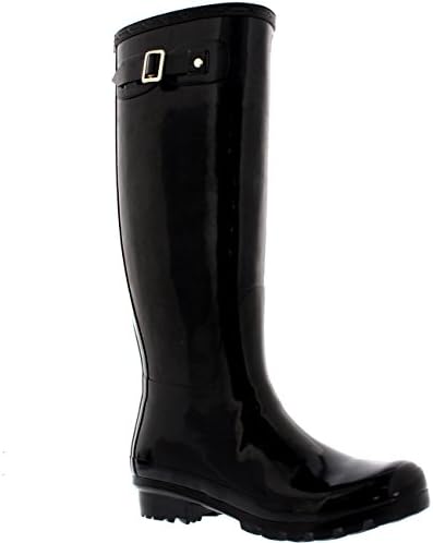 Womens Original Tall Gloss Winter Waterproof Wellie Rain Wellington Boot