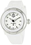Glam Rock Women's GR64003-SLVM Palm Beach Silver Dial White Silicone Watch