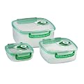 Fresh Vac 6-pc. Square Container Set