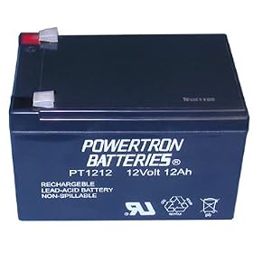 (1) 12 Volt 12AH Ebike Electric Scooter Battery E-Bike Boreem