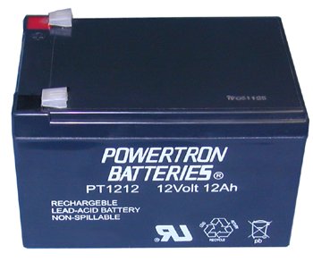 (1) 12 Volt 12AH Ebike Electric Scooter Battery E-Bike Boreem