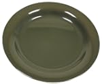 Melamine Teller oliv