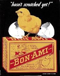 Bon Ami Porcelain Refrigerator Magnet