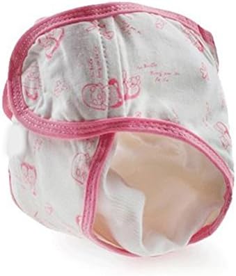 BABYBOO Baby Cloth Diaper Comfortable Skincare Cotton Adjustable Size M/L/XL(Blue,Size XL)