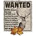 Wanted-Deer Adult T-Shirt
