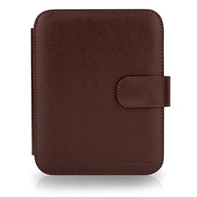 CaseCrown Regal Flip Case (Brown) for Barnes & Noble All New NOOK, The Simple Touch Reader