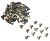 Gallery Leather Scrapbooks  Embossed, Acid-free Photo Mounting Corners, Gold