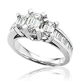 Three-Stone Diamond Ring 2ctw