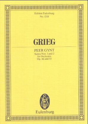 Peer Gynt Suiten Nr. 1 und 2 op.46 u 55, Partitur