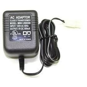 TSD UL Certified 9V 500mAh Airsoft Plug Wall Battery Charger (Large)
