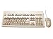 KeyTronic 104 PS2 Keyboard with PS2 Optical 2-Button Scroll Mouse Combo