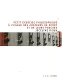Petit exercice philosophique � l'usage des amateurs de sport et de leurs proches