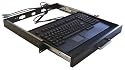 Adesso 1U 19" Rackmount Black PS/2 Drawer Keyboard with Glidepoint Touchpad  ( ACK-730PB-MRP )