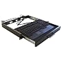 Adesso 1U 19" Rackmount Black PS/2 Drawer Keyboard with Glidepoint Touchpad  ( ACK-730PB-MRP )