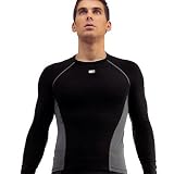 Assos Men's Powerstatic SL Long Sleeve Base Layer - Black- 140.152.1
