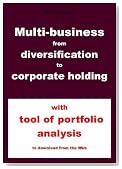 Multibusiness from diversification to corporate holding