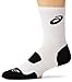 ASICS Team Performance Crew Sock, White, Large