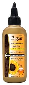 WB3 Medium Warm Brown Semi-Perm Hair Color