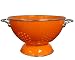 Calypso Basics 5 Quart powder coated Colander, Orange