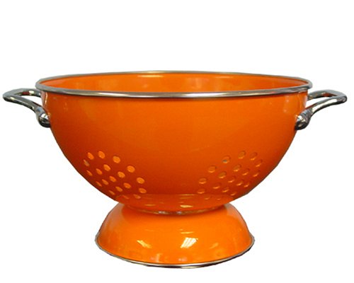 Calypso Basics 5 Quart Colander Orange