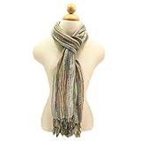 IMAGE OF Unique Multi Color Trendy Glitter Scarf - Different Colors Available, v4