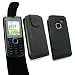 FLASH SUPERSTORE NOKIA C1-01 PREMIUM PU LEATHER FLIP CASE/COVER/POUCH BLACK