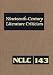Nineteenth-Century Literature Criticism: Criticism Of The Works Of Novelists, Philosophers, And Other Creative Writers Who Died Between 1800-1899, From ... (Nineteenth Century Literature Criticism)