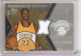 2007 SPx Authentic Jeff Green Rookie Game-Worn Jersey Card