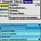 English-Polish & Polish-English Computer dictionary downloadable Software