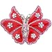Exquisite Pink Butterfly Belt Buckle