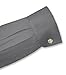 Biagio Men's 100% Cotton Solid Charcoal Grey Dress Shirt w/Convertible Cuffs