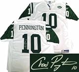 Chad Pennington Hand Signed Authentic Jets Jersey