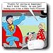 Rich Diesslins Funny General - Editorial Cartoons - 9-11 Tribute to Firefighters - Mouse Pads Image
