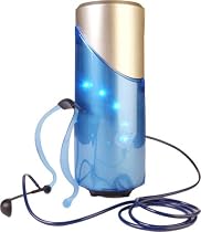 O2 Portable Oxygen Bar Therapy/Flood your body with the power of oxygen. O2 Portable Oxygen Bar Kit (Includes Headset, Bee Happy Aromatherapy, Nose Hoses(5), Storage Cover, Extra Filters, Relaxation CD Set, Oxygen Booklet and Manual)