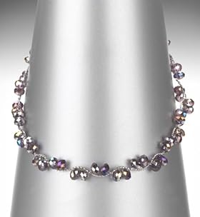 Multi-Faceted Bead Twist Necklace