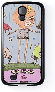 Oddly Black Hard Plastic Case for Samsung® Galaxy S4 by Gus Fink + FREE Crystal Clear Screen Protector