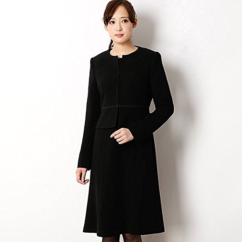 アールユー ノアール（ブラックフォーマル)(ru noir) ブラックフォーマルスーツ（ノーカラー）