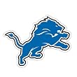 Detroit Lions Window Film 12" Die-Cut - Lions Window Film