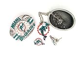 Miami Dolphins Jewelry Box (Trinkets) - NFL Football Fan Shop Sports Team Merchandise