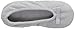 isotoner Women's Diamond Microterry Gemma Ballerina Slippers with Memory Foam Comfort and Suede Sole