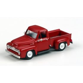 HO RTR 1955 Ford F-100 Pickup, Red