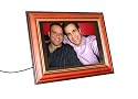 12.1 inch Brown Digital Photo Frame with 1GB of internal memory