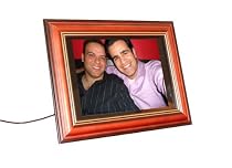 12.1 inch Brown Digital Photo Frame with 2GB of memory